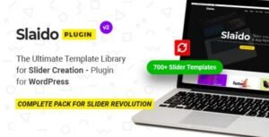 Slaido v2.0.5 – Template Pack for Slider Revolution WordPress Plugin