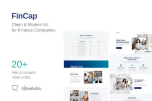 FinCap – Finance Template Kit