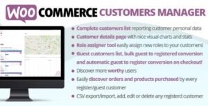 WooCommerce Customers Manager v31.8