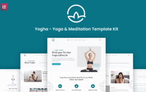 Yogha – Yoga & Meditation Elementor Template Kit