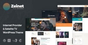 Zeinet – Internet Provider & Satellite TV WordPress Theme 1.0.0