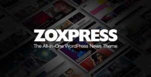 ZoxPress v2.12.1 – The All-In-One WordPress News Theme